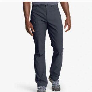 Eddie Bauer Men's Gray Ripstop Hiking Pants Size 40x32  D3153282